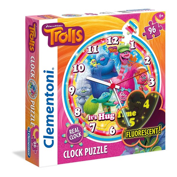 Clementoni (23028) - "Trolls" - 96 piezas