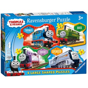 Ravensburger (07078) - "Thomas & Friends" - 10 12 14 16 piezas