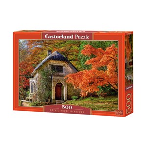 Castorland (B-52806) - "Gothic House in Autumn" - 500 piezas