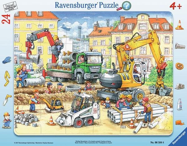 Ravensburger (06584) - "Construction" - 24 piezas