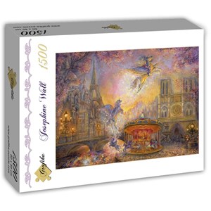 Grafika (T-00278) - Josephine Wall: "Magical Merry Go Round" - 1500 piezas