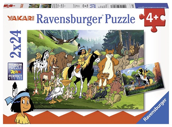 Ravensburger (07807) - "Yakari" - 24 piezas