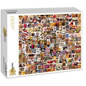 Grafika (02206) - "Collage, Cakes" - 1000 piezas