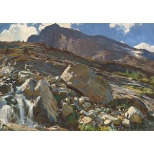 Grafika (02076) - John Singer Sargent: "Simplon Pass, 1911" - 1000 piezas