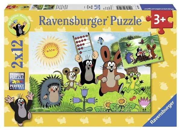 Ravensburger (07558) - "Learning with The Mole" - 12 piezas