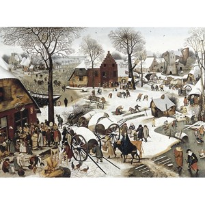 Puzzle Michele Wilson (H58-200) - Pieter Brueghel the Elder: "Numbering at Bethlehem" - 200 piezas