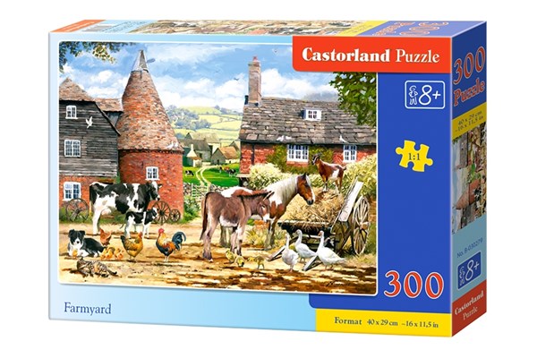 Castorland (B-030279) - "Farmyard" - 300 piezas