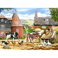 Castorland (B-030279) - "Farmyard" - 300 piezas