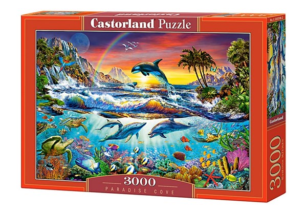 Castorland (C-300396) - "Paradise Cove" - 3000 piezas