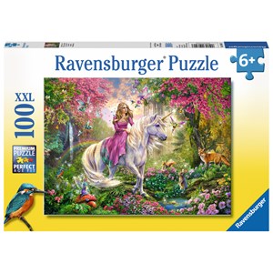 Ravensburger (10641) - "Magical ride" - 100 piezas
