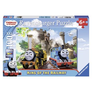 Ravensburger (10536) - "King of the Railway" - 100 piezas