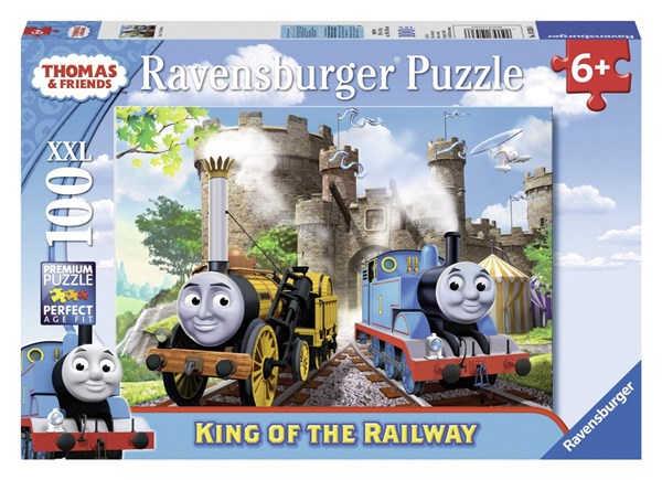 Ravensburger (10536) - "King of the Railway" - 100 piezas