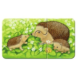 Ravensburger (07365) - "Cute Forest Animals" - 2 piezas
