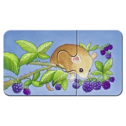 Ravensburger (07365) - "Cute Forest Animals" - 2 piezas