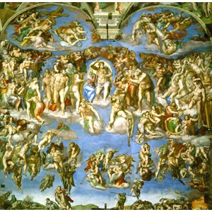 Grafika (00724) - Michelangelo: "Judgement Day" - 1500 piezas