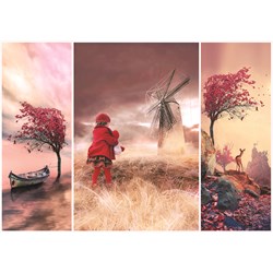 Trefl (104080) - "Romantic Fairytale Land" - 1000 piezas