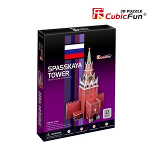 Cubic Fun (C118H) - "Spasskaya Tower" - 33 piezas