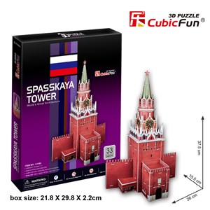 Cubic Fun (C118H) - "Spasskaya Tower" - 33 piezas