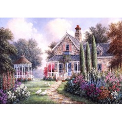 Grafika (T-00505) - Dennis Lewan: "Elmira's Cottage" - 1000 piezas
