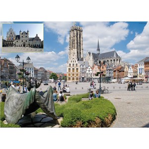 PuzzelMan (643) - "Belgium, Malines" - 1000 piezas