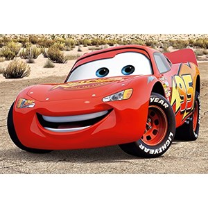 Trefl (14082) - "Cars, Flash Mc Queen" - 24 piezas