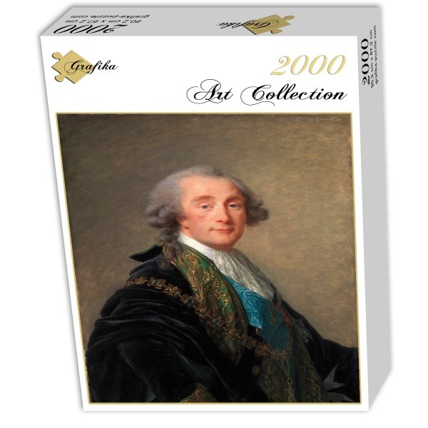 Grafika (02174) - Élisabeth Vigée Le Brun: "Alexandre Charles Emmanuel de Crussol-Florensac, 1787" - 2000 piezas