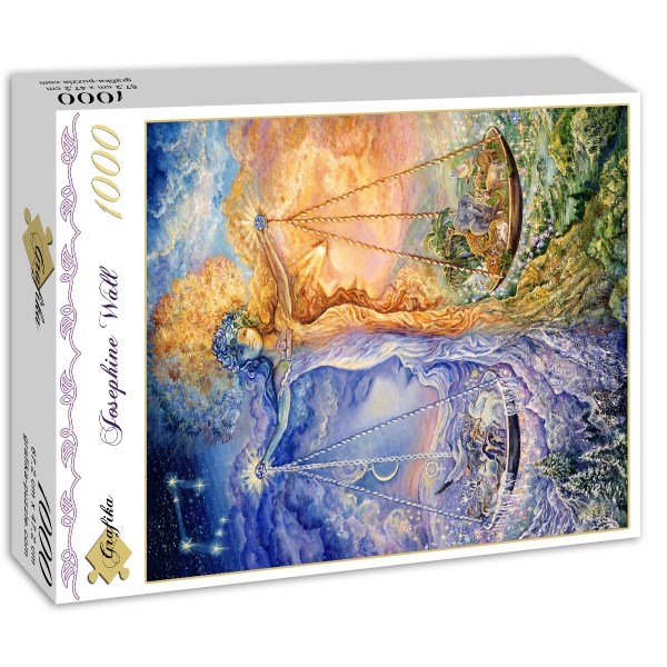 Grafika (00823) - Josephine Wall: "Zodiac Sign, Libra" - 1000 piezas