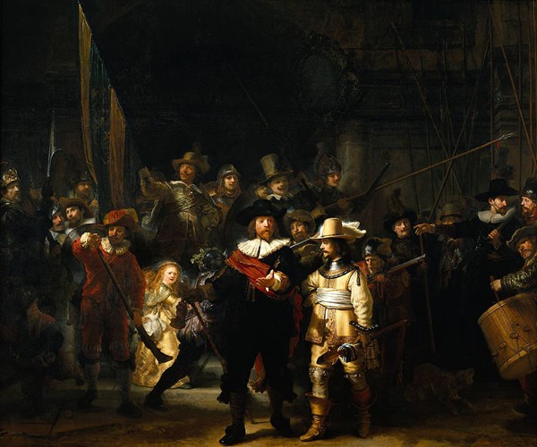 PuzzelMan (472) - Rembrandt: "The Night Watch" - 210 piezas