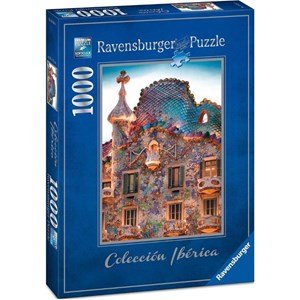 Ravensburger (19631) - "Casa Batlló, Barcelona" - 1000 piezas