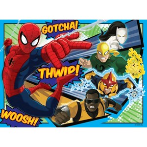 Ravensburger (07363) - "Spiderman" - 12 16 20 24 piezas