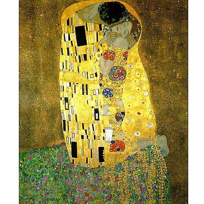 Piatnik (545962) - Gustav Klimt: "The Kiss" - 1000 piezas